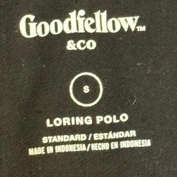 3X Goodfellow Black Gray Maroon Polo Shirts Men’s Sz S School Uniform - Picture 2 of 4